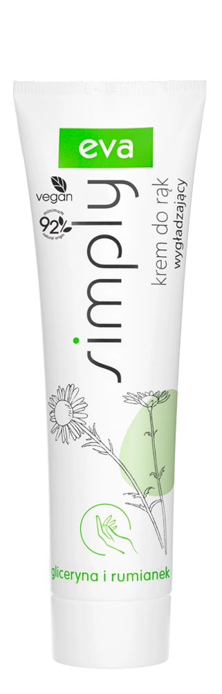 EVA SIMPLY Smoothing hand cream with glycerin and chamomile